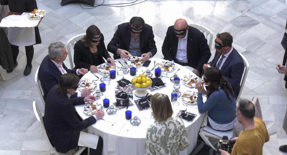 El alcalde junto con algunos concejales compartieron al experiencia este miércoles