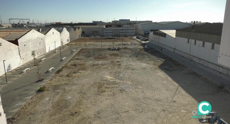 Terrenos donde esta previsto se ubique el nuevo inmueble hostelero