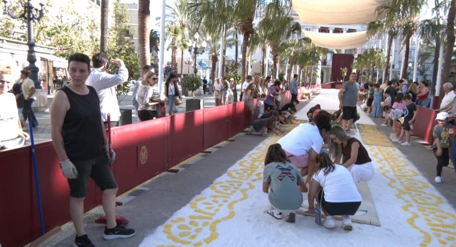 Cádiz vive un intenso fin de semana de Corpus.