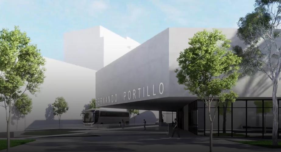 Imagen del proyecto del Pabellón Portillo 