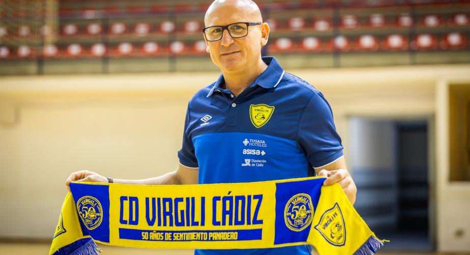Jesús Azurmendi, nuevo entrenador del CD Virgili.