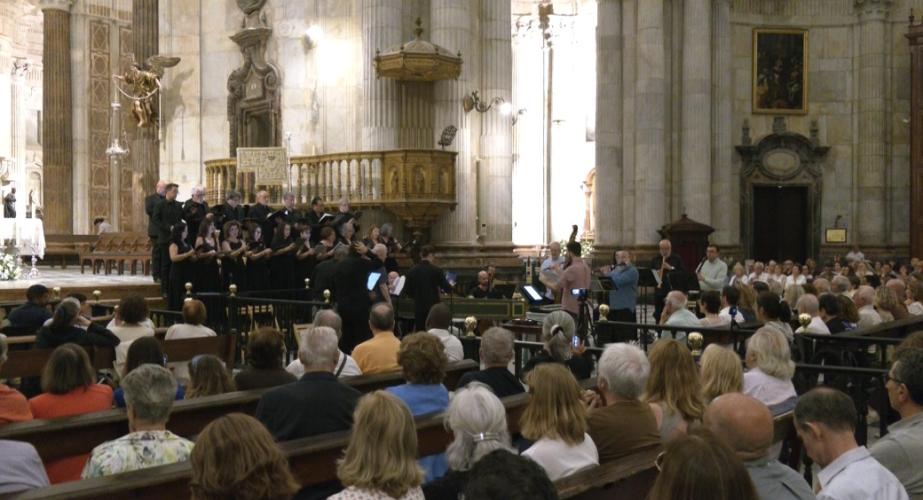 La Catedral concluye el triduo de Corpus con el Concierto Ylustrado.