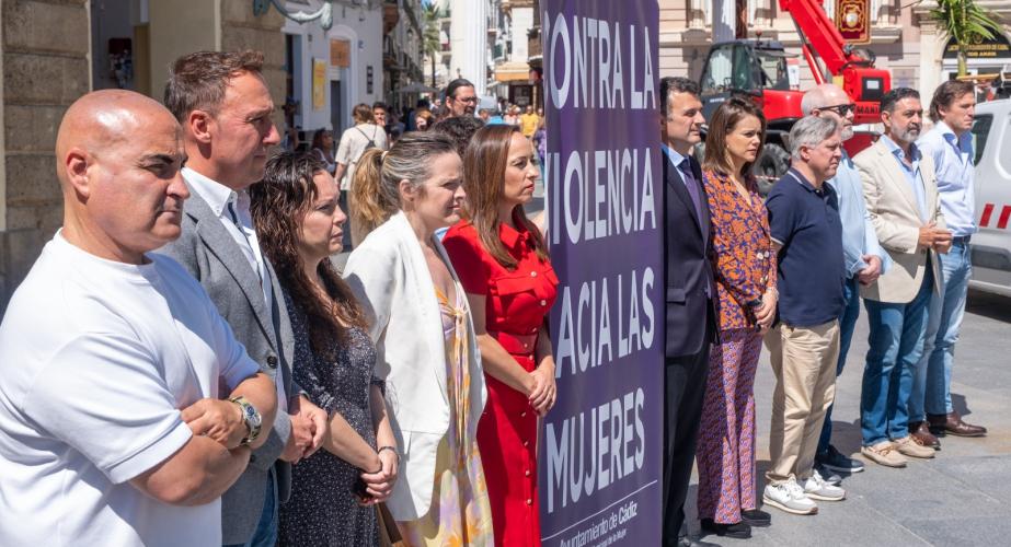 Un momento de la convocatoria en la plaza de San Juan de Dios