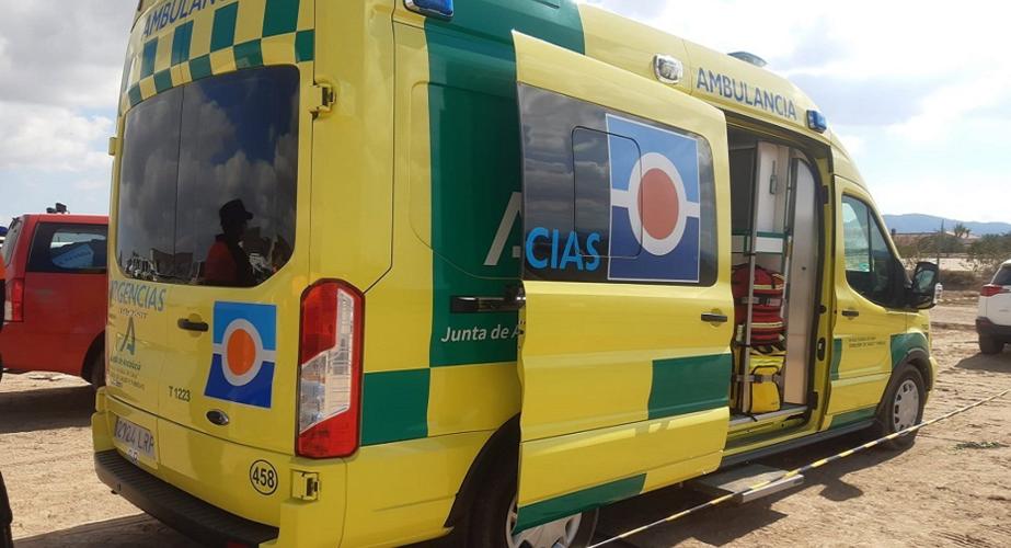 Ambulancia del Centro de Emergencias Sanitarias (CES) 061 en una imagen de archivo