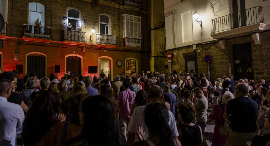 El ciclo Flamenco en los balcones ha finalizado este viernes aunque continúa el Festival Patrimonio Flamenco