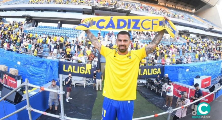 Suso en su presentación el pasado año