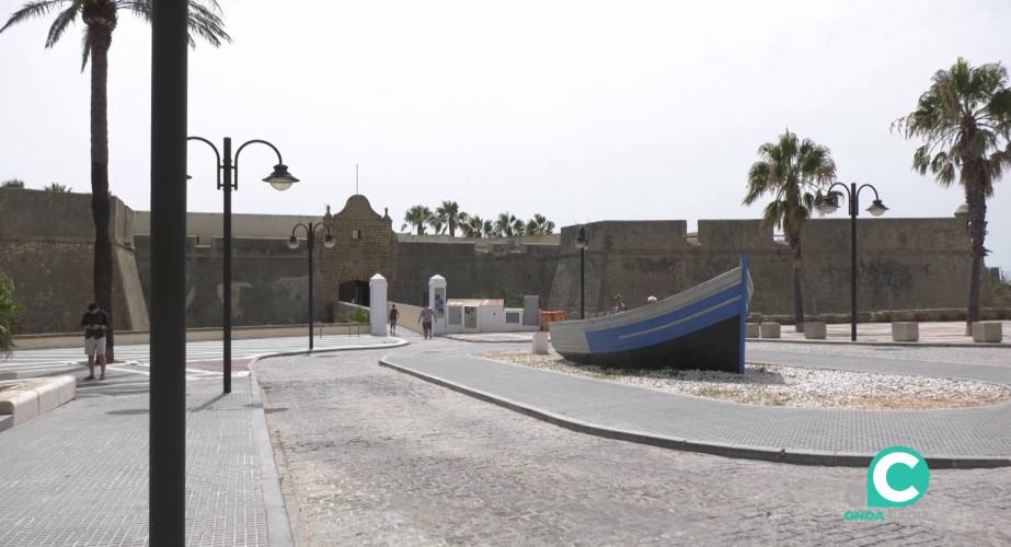 Entrada a la fortificación patrimonial de la ciudad