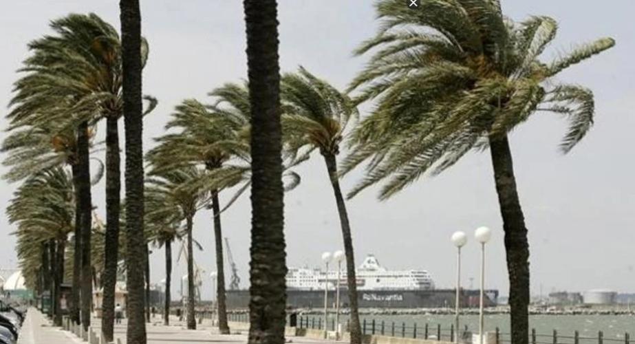 Se esperan rachas de más de 80 Km/h y fuerza 7 en el oleaje
