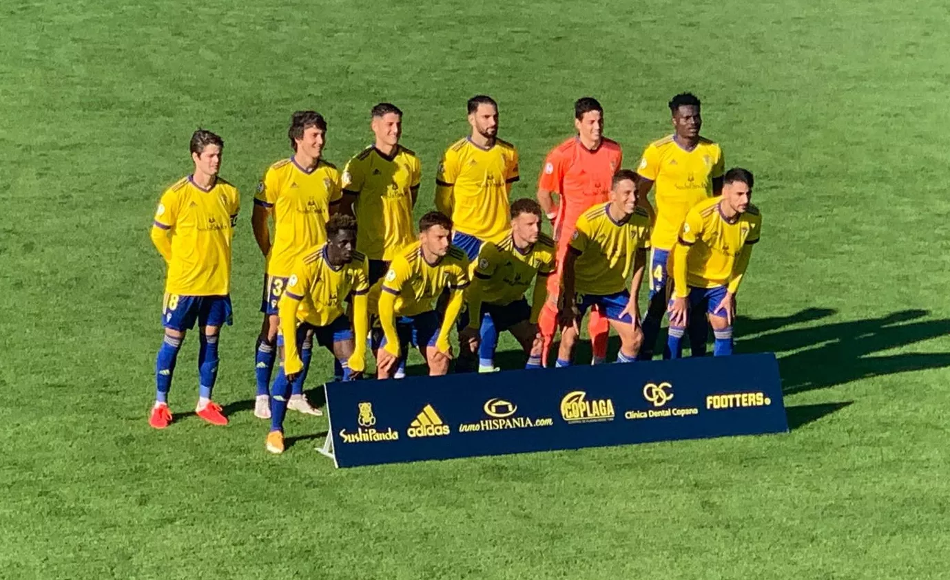 3-1 El Cádiz B consigue los tres puntos en El Rosal ante el C.D. Marino
