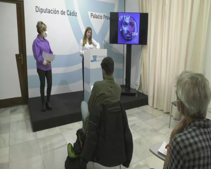 Irene García presenta las actividades para el 25N