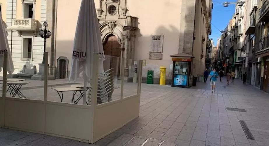 Imagen del centro histórico de la capital