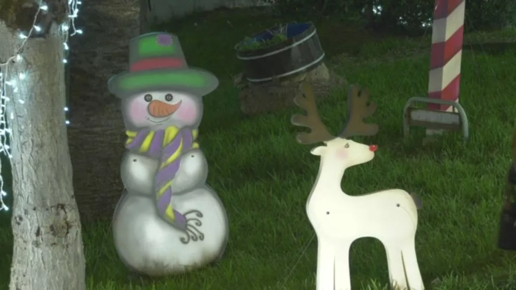 Iluminación navideña del hospital Puerta del Mar