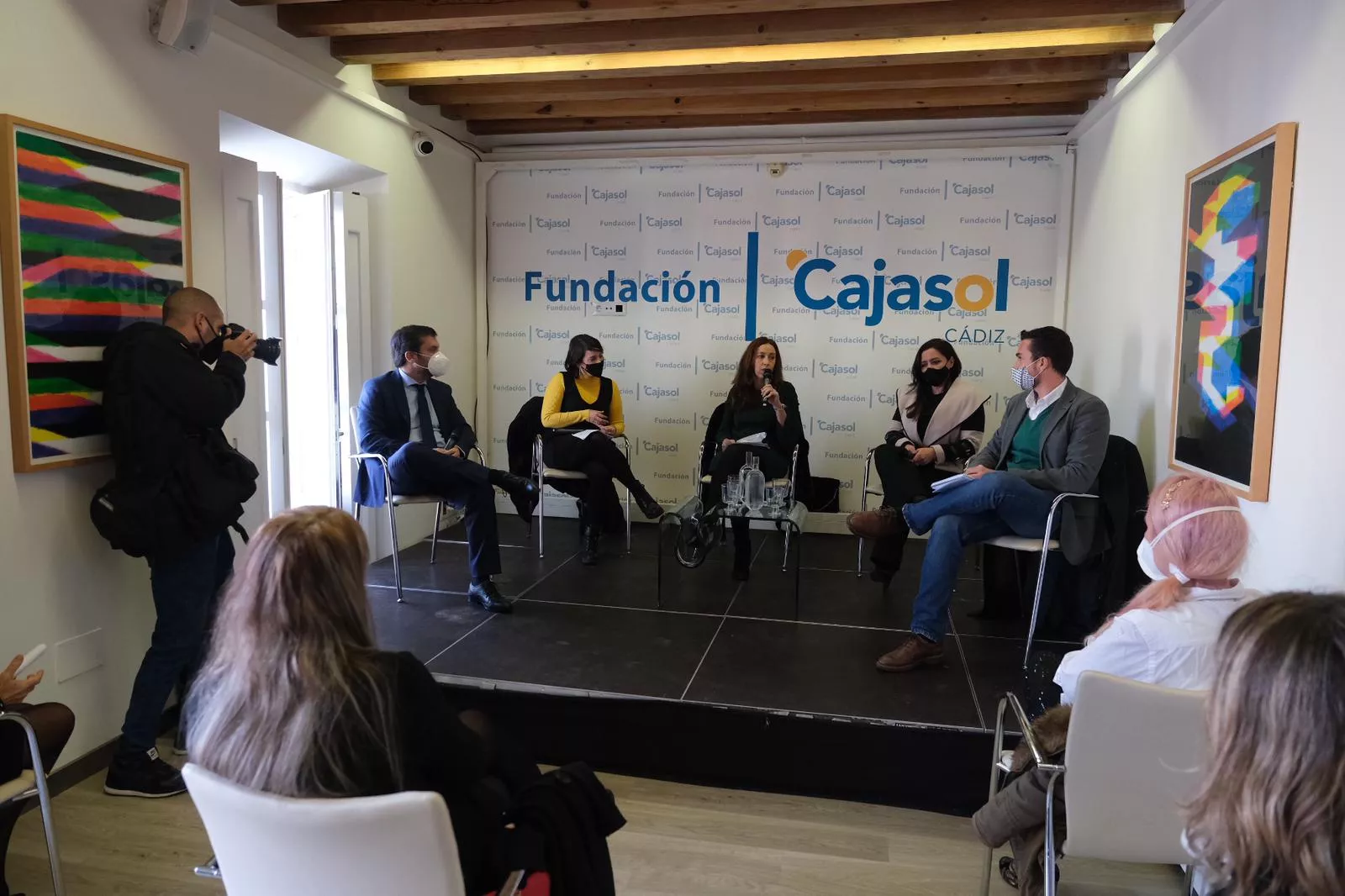 La Casa Pemán acogió éste acto casi un mes después de su fallecimiento