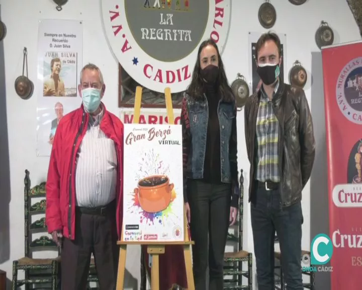 Un momento durante la presentación del cartel de la "Gran Berzá" virtual de 2021