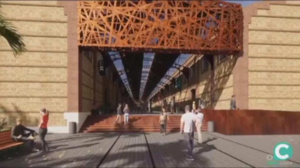 Recreación del aspecto futuro de los depósitos de tabaco