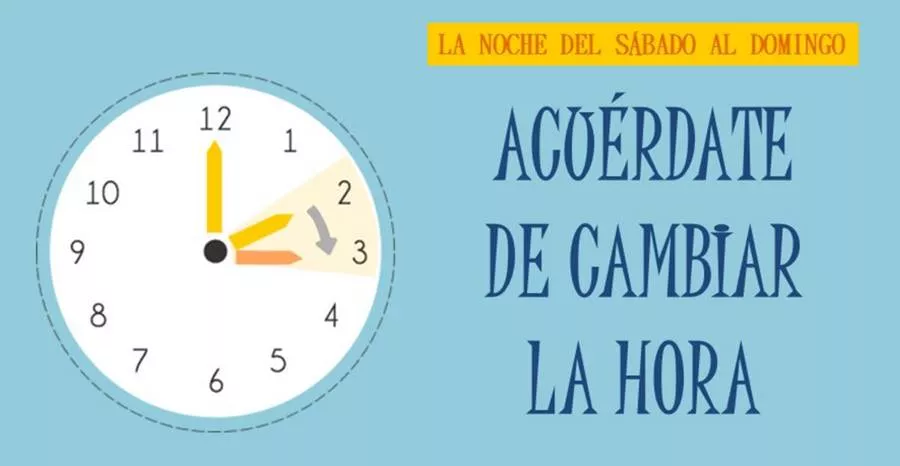 Comienza el horario de verano