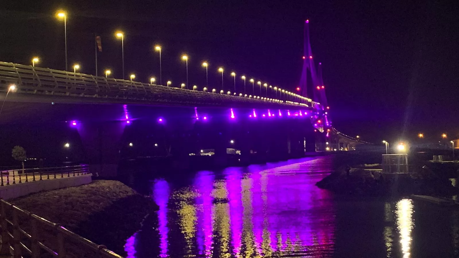 Imagen del Puente en este 8M