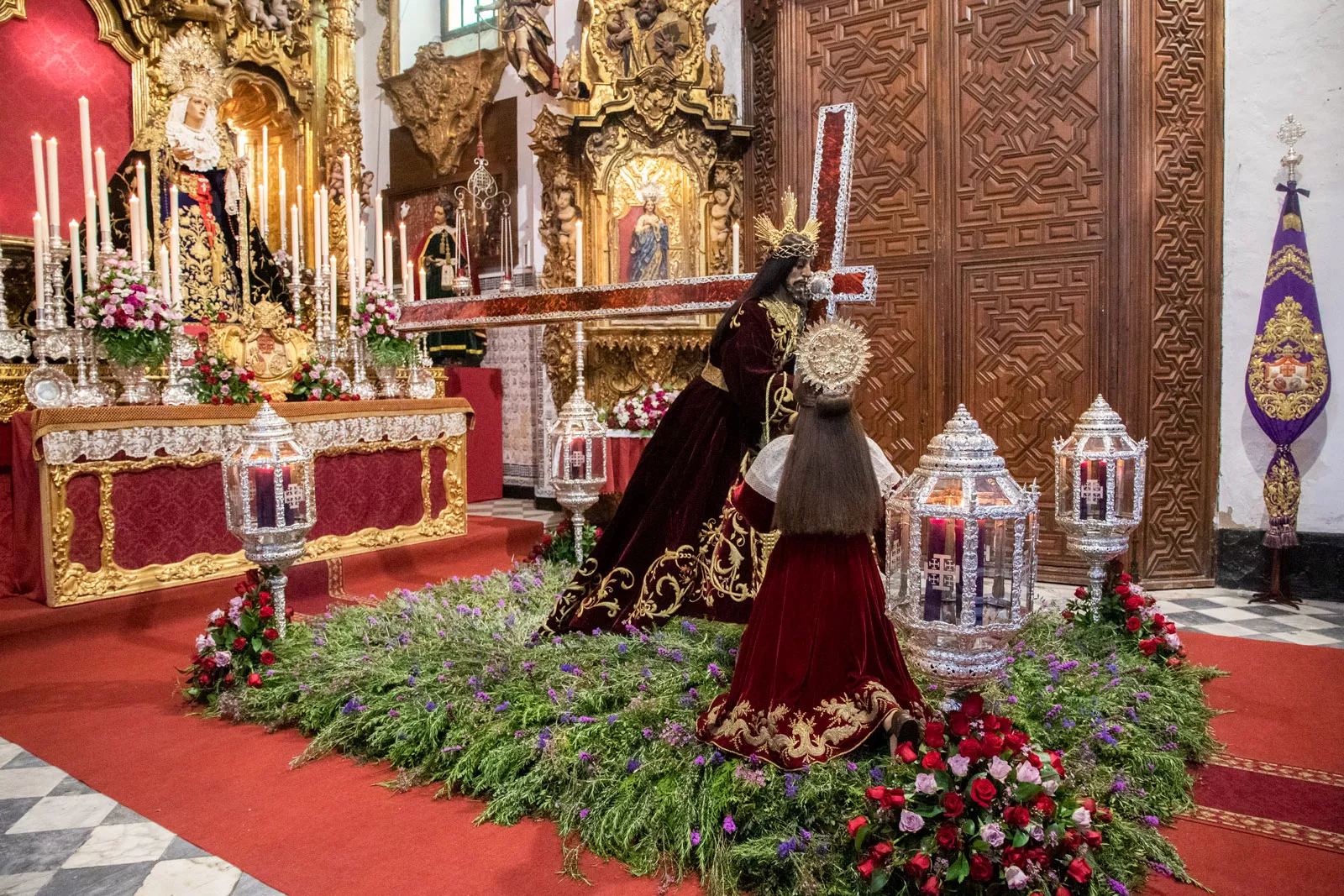Una imagen de la Capilla de Nuestro Padre Jesús Nazareno