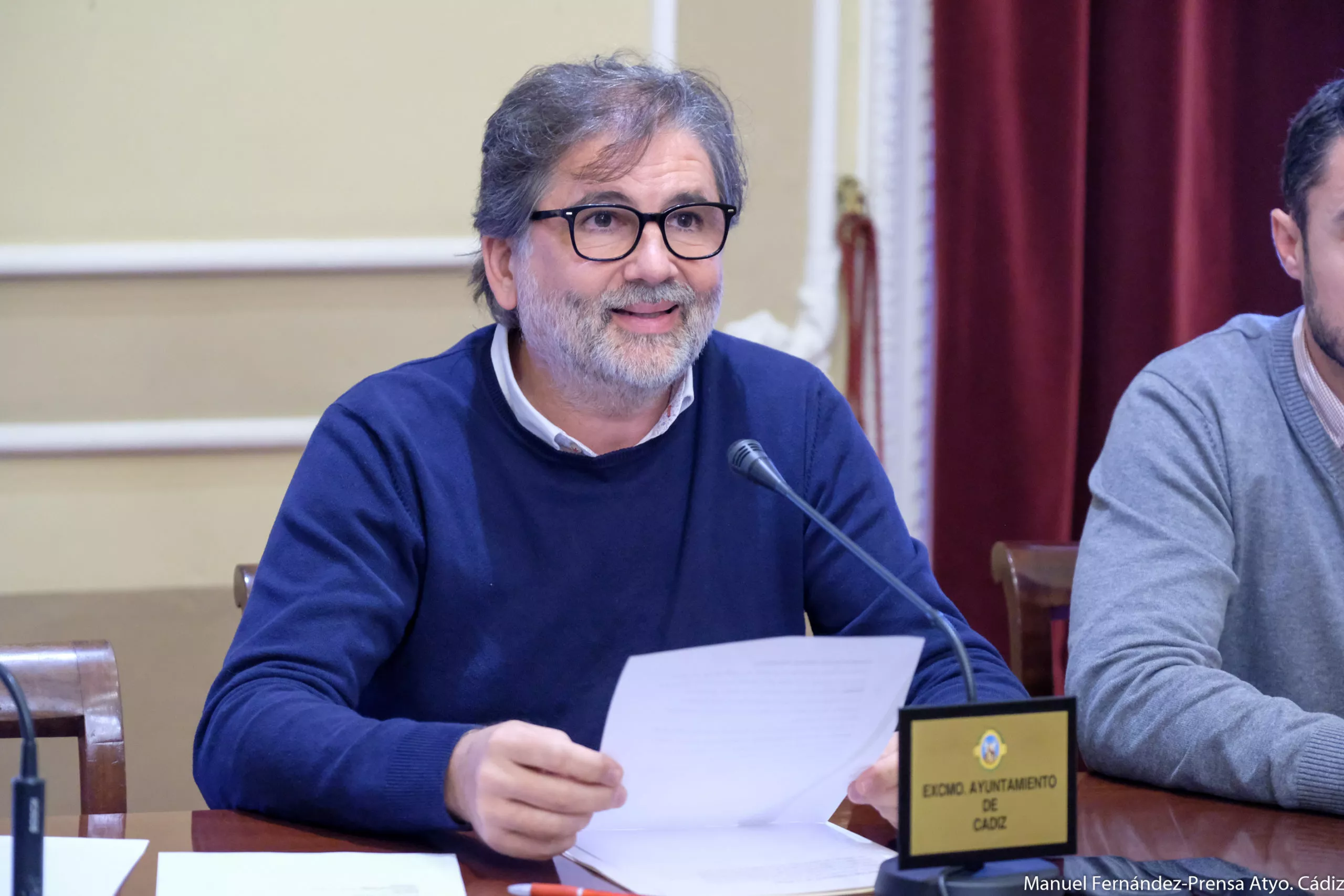 El concejal Demetrio Quirós