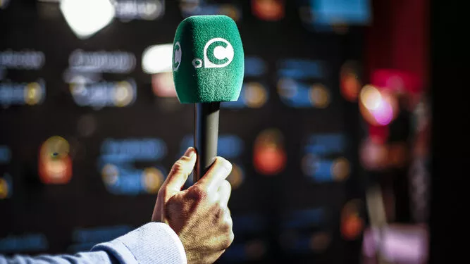 Micrófono del Onda Cádiz RTV
