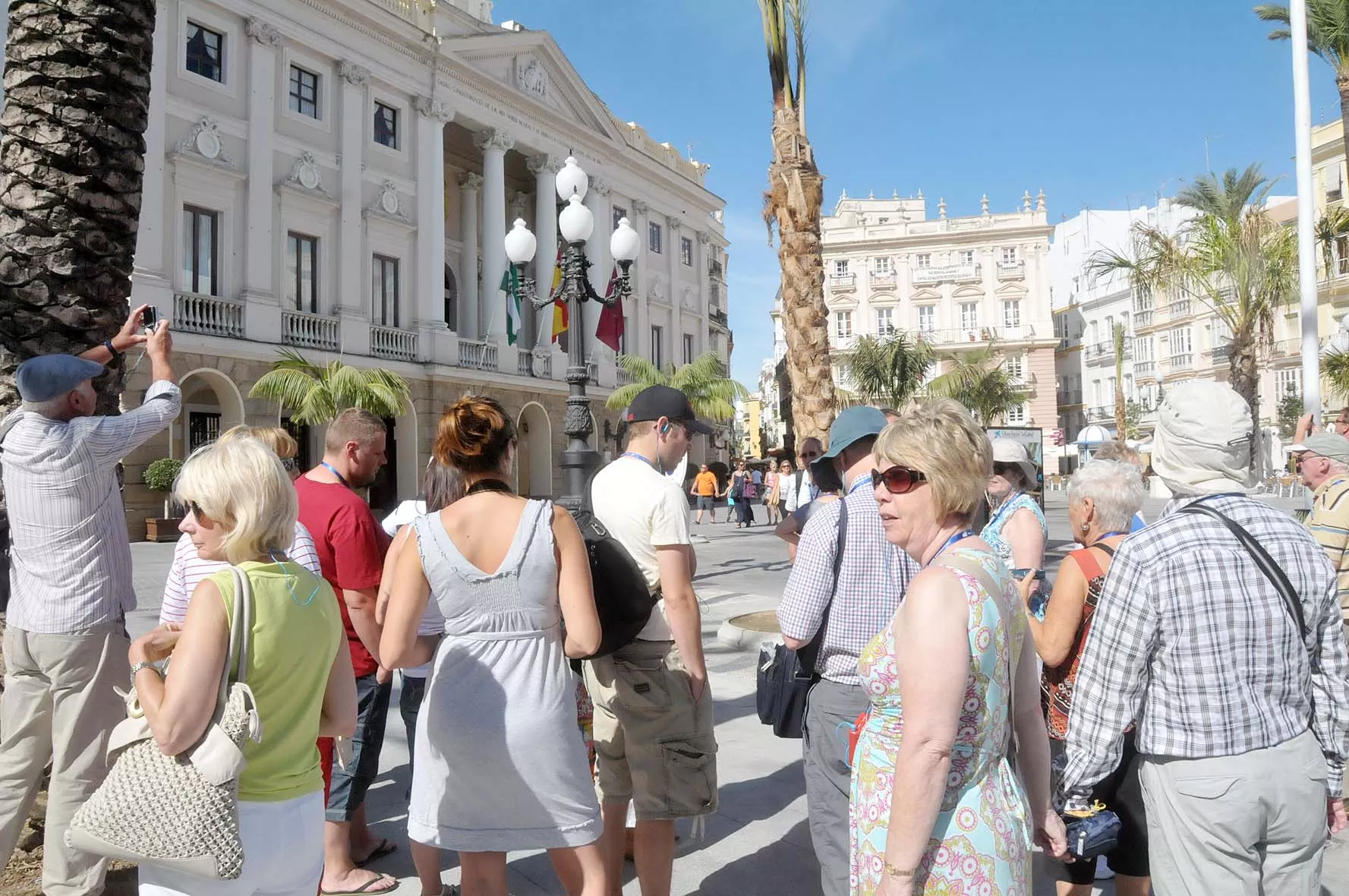 Turistas en la ciudad