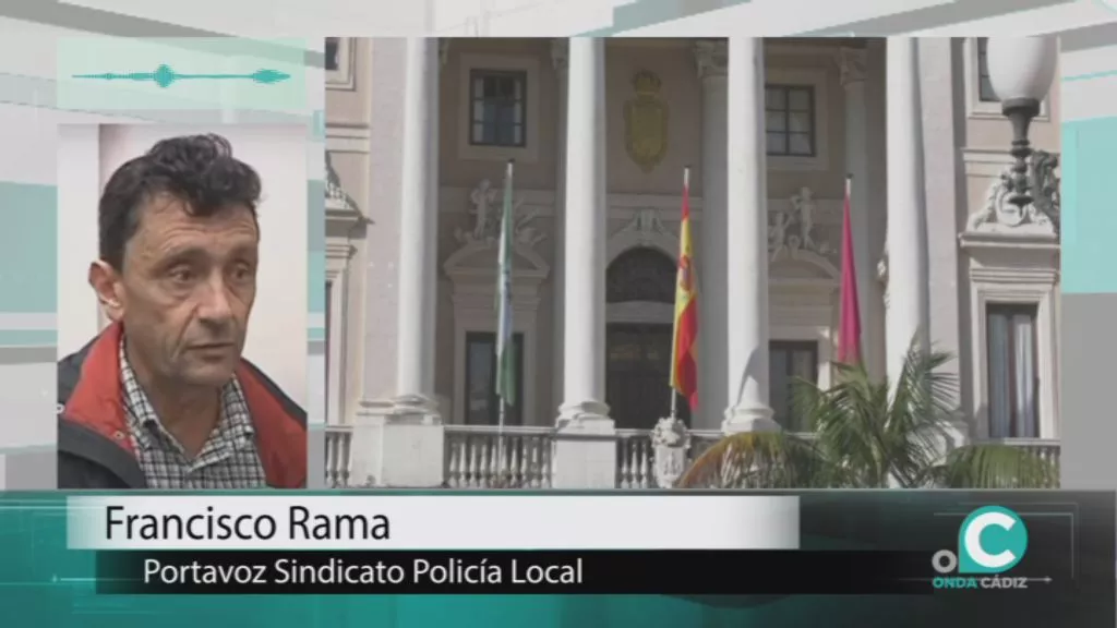 El portavoz del sindicato de la Policía Local, Francisco Rama 