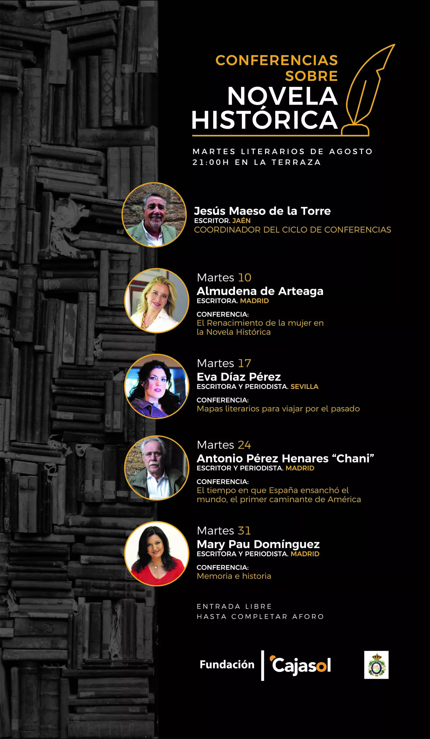 Ciclo 'Novela Histórica' de Cajasol