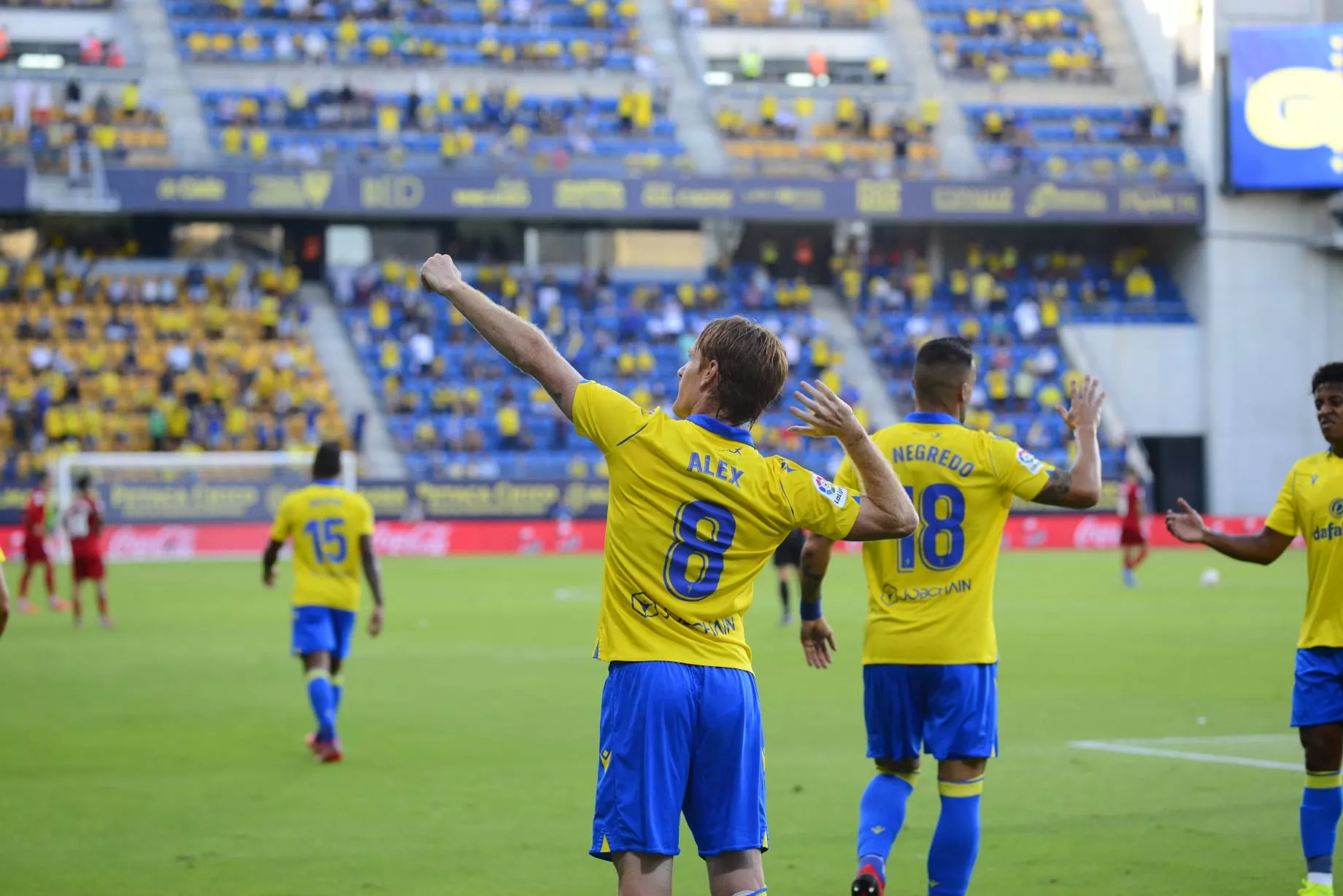 Gol del cadista Alex Fernández