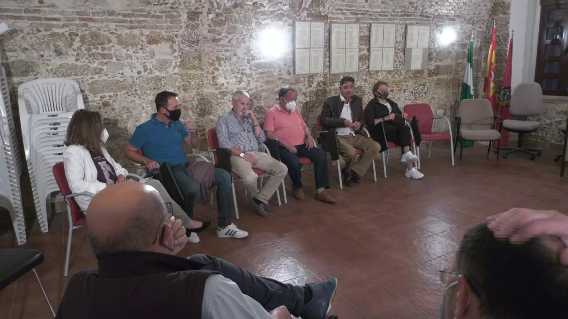 Tertulia celebrada en la Asociación de Autores del Carnaval 