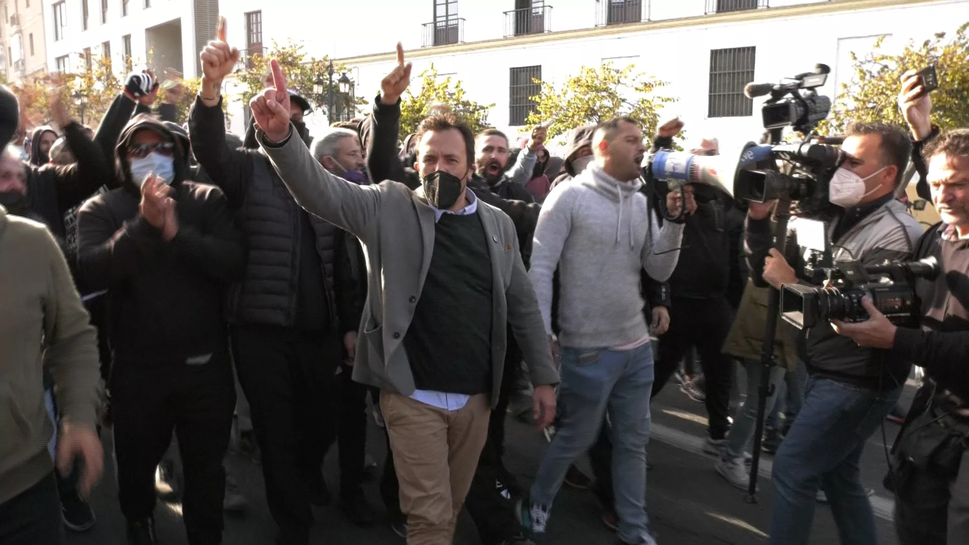 El alcalde ha apoyado a los trabajadores del metal en sus reivindicaciones