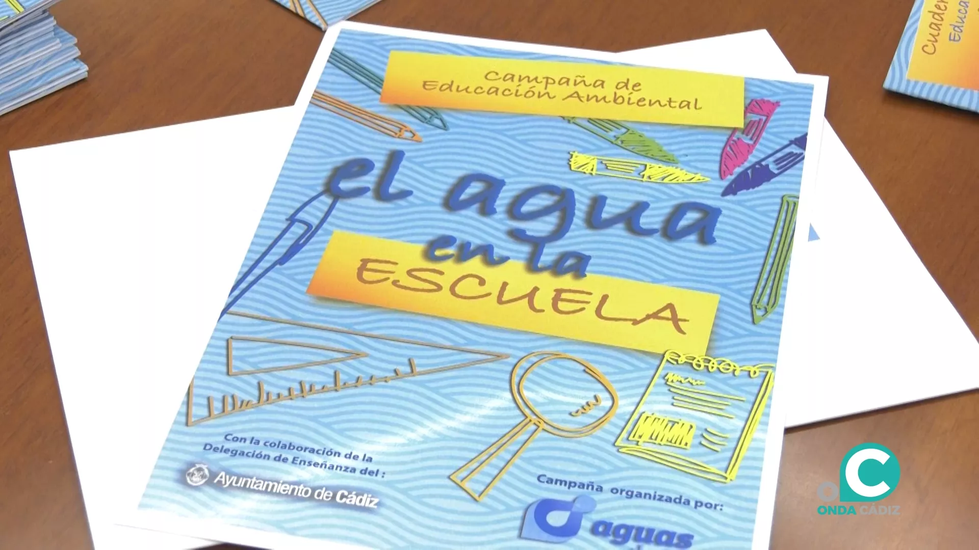 La campaña de Aguas de Cádiz llegará a 6.000 escolares de la capital