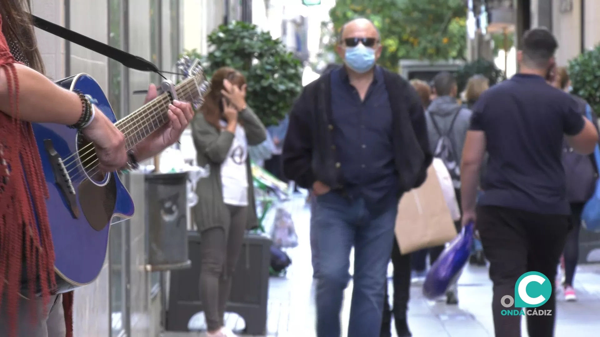 Una de las céntricas calles de la capital