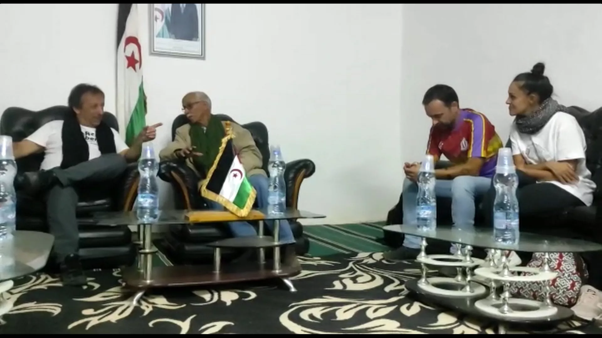 Encuentro con el gobernador de Dajla