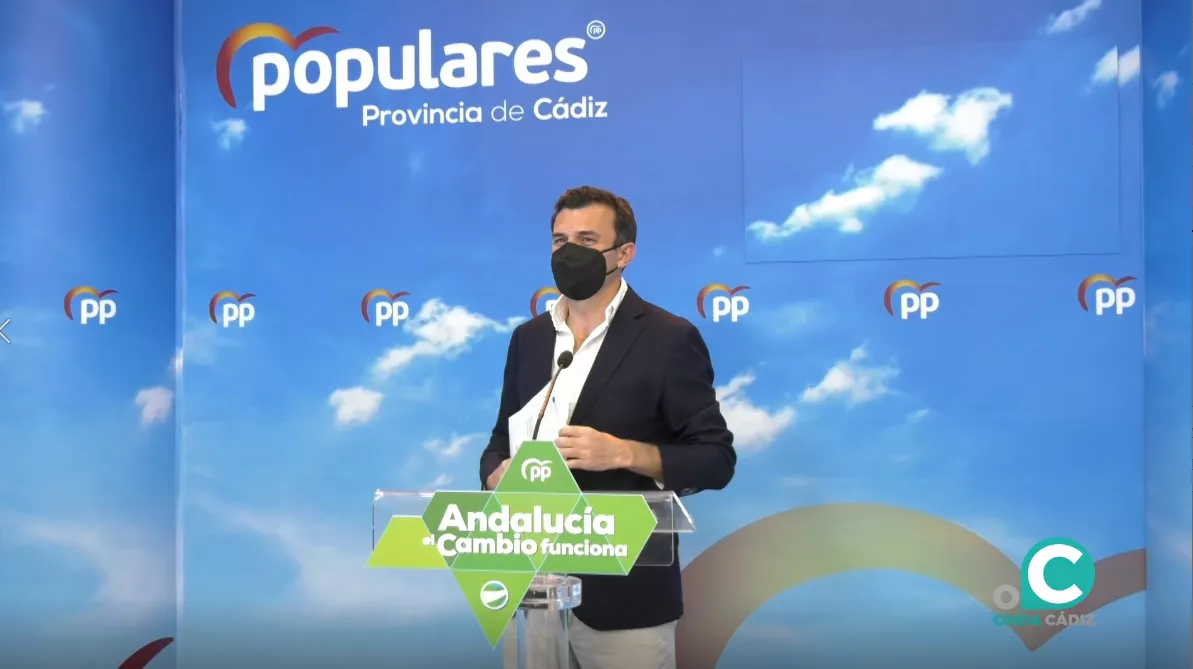 Bruno García en rueda de prensa.