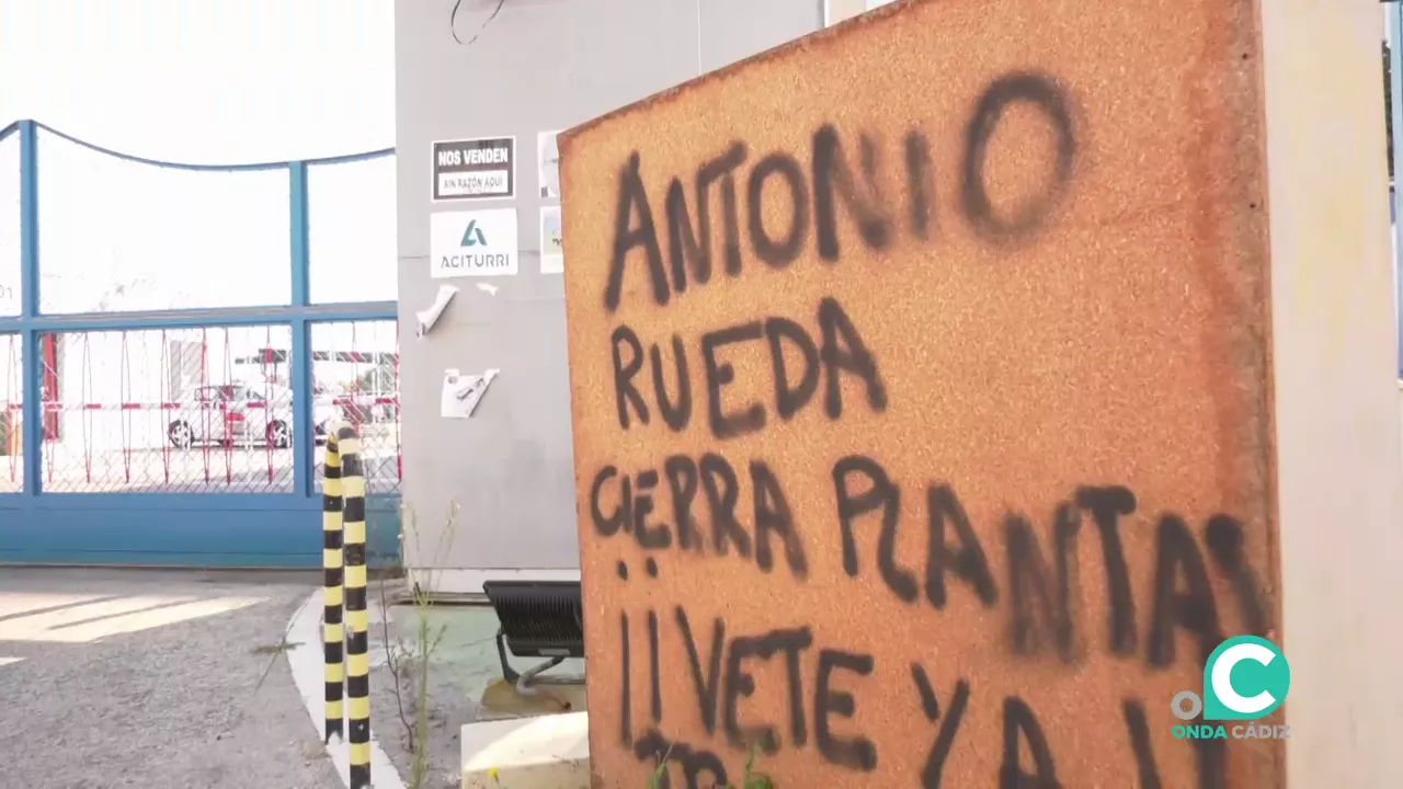 Pintadas reivindicativas.