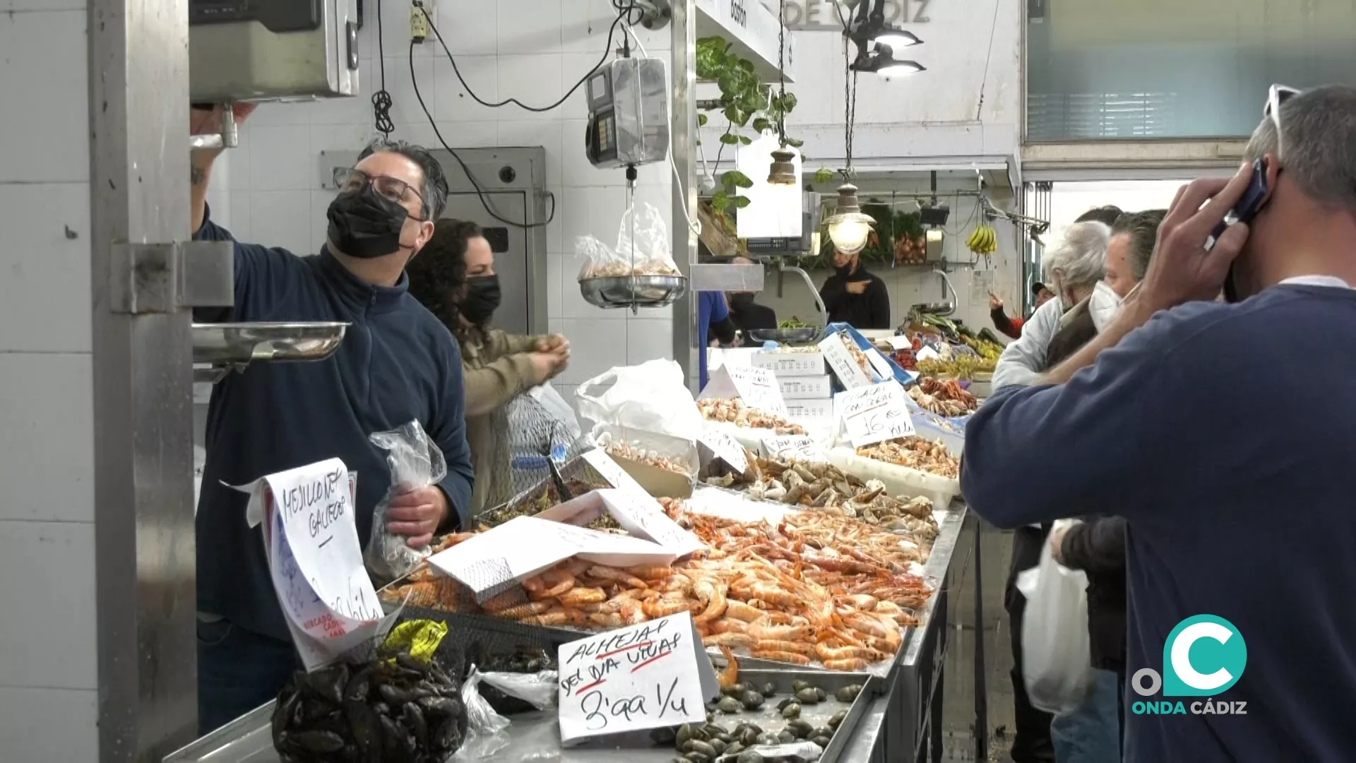 Una imagen del Mercado Central de Abastos en la mañana de este viernes