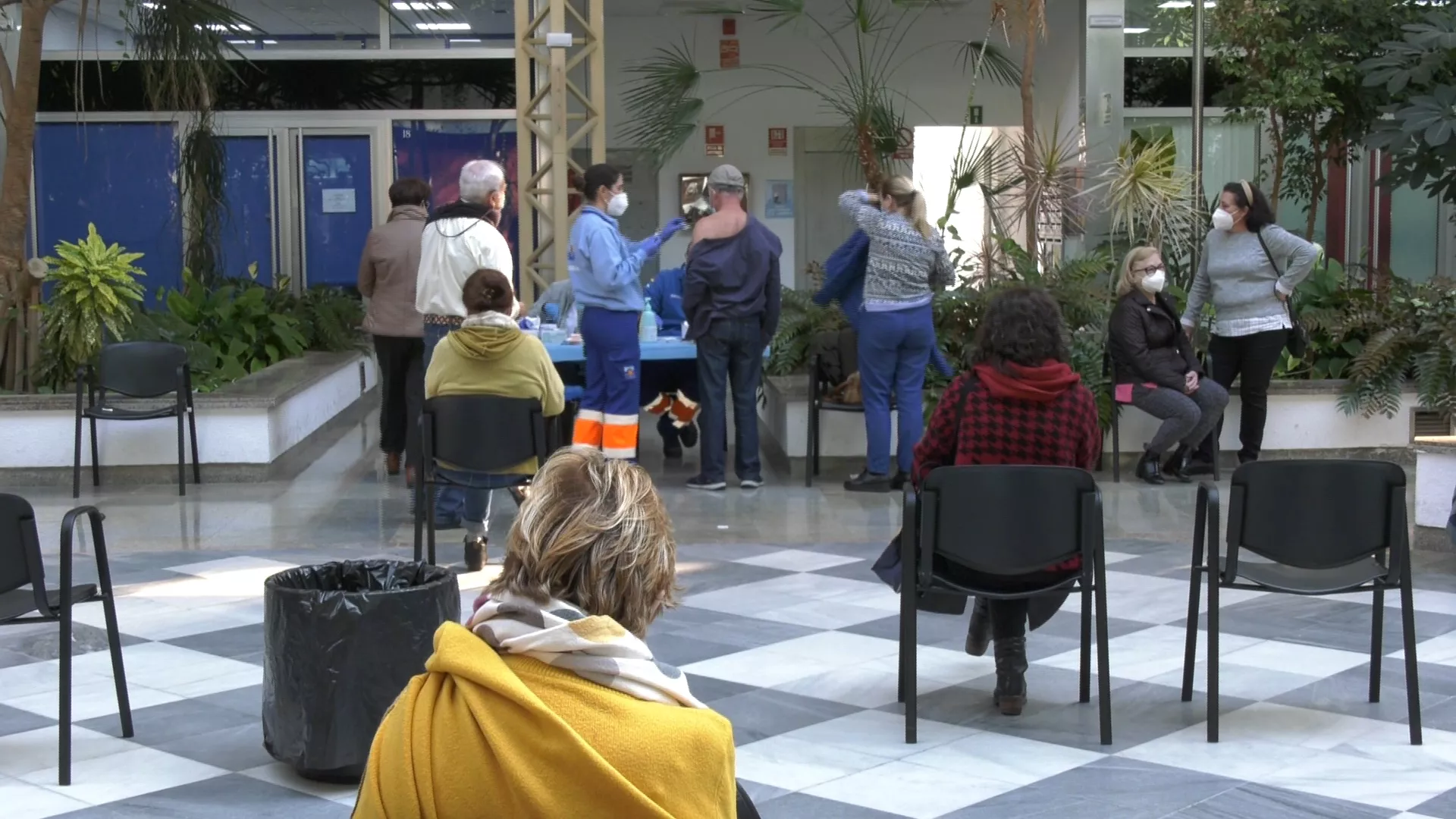 La ministra de Sanidad, Carolina Darias, expone el calendario de objetivos para la tercera dosis de la vacuna contra la Covid-19