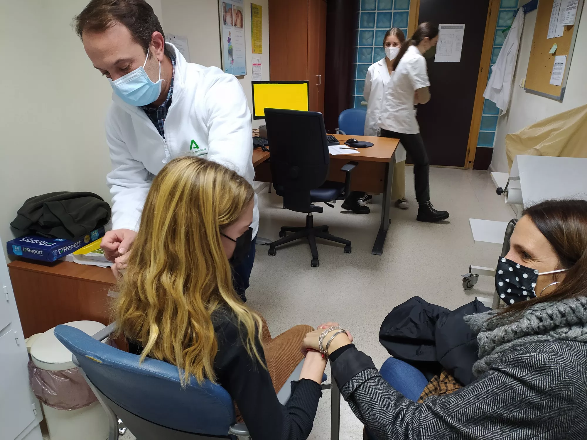 Primera tarde de vacunaciones a menores de 12 años