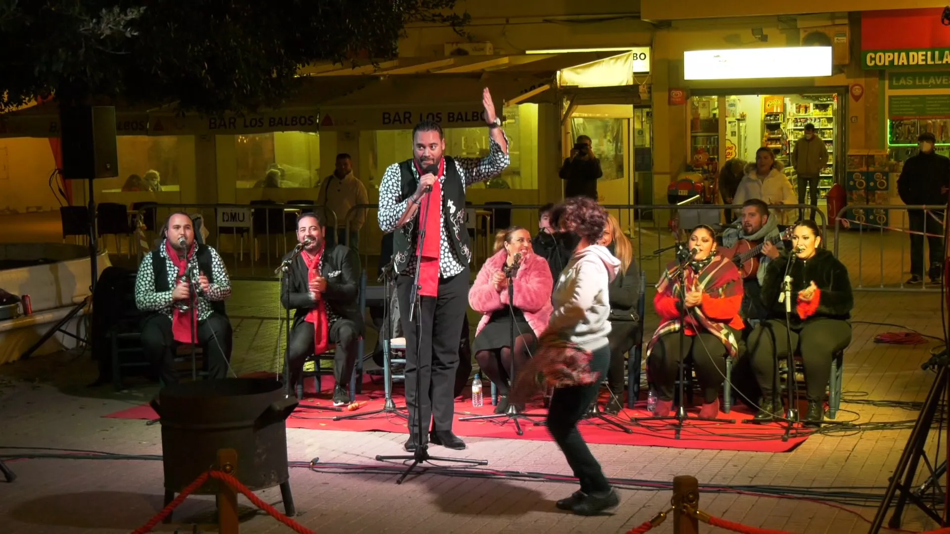 El grupo de Flamencos La Tata anoche