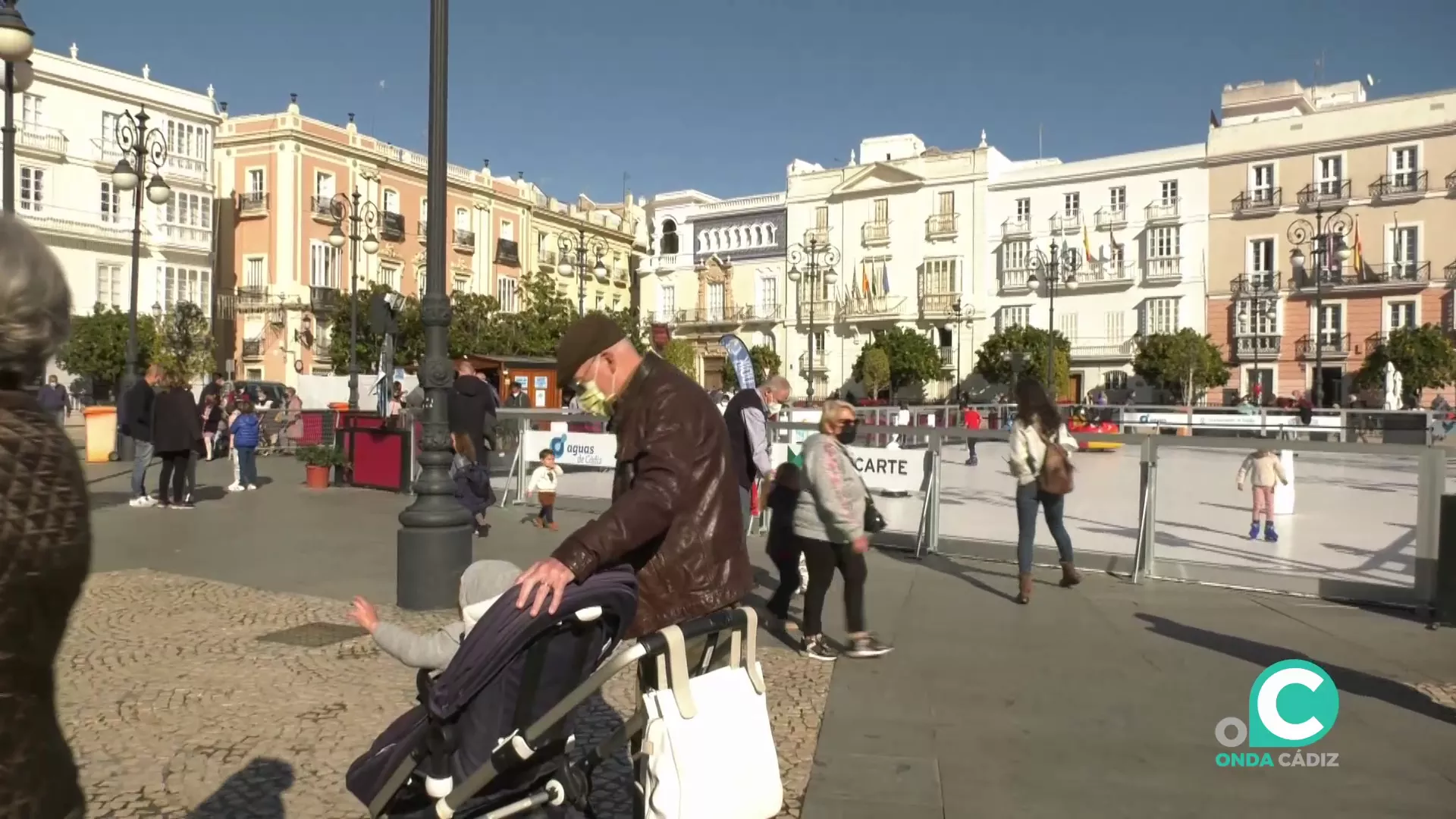 Abuelos en San Antonio.