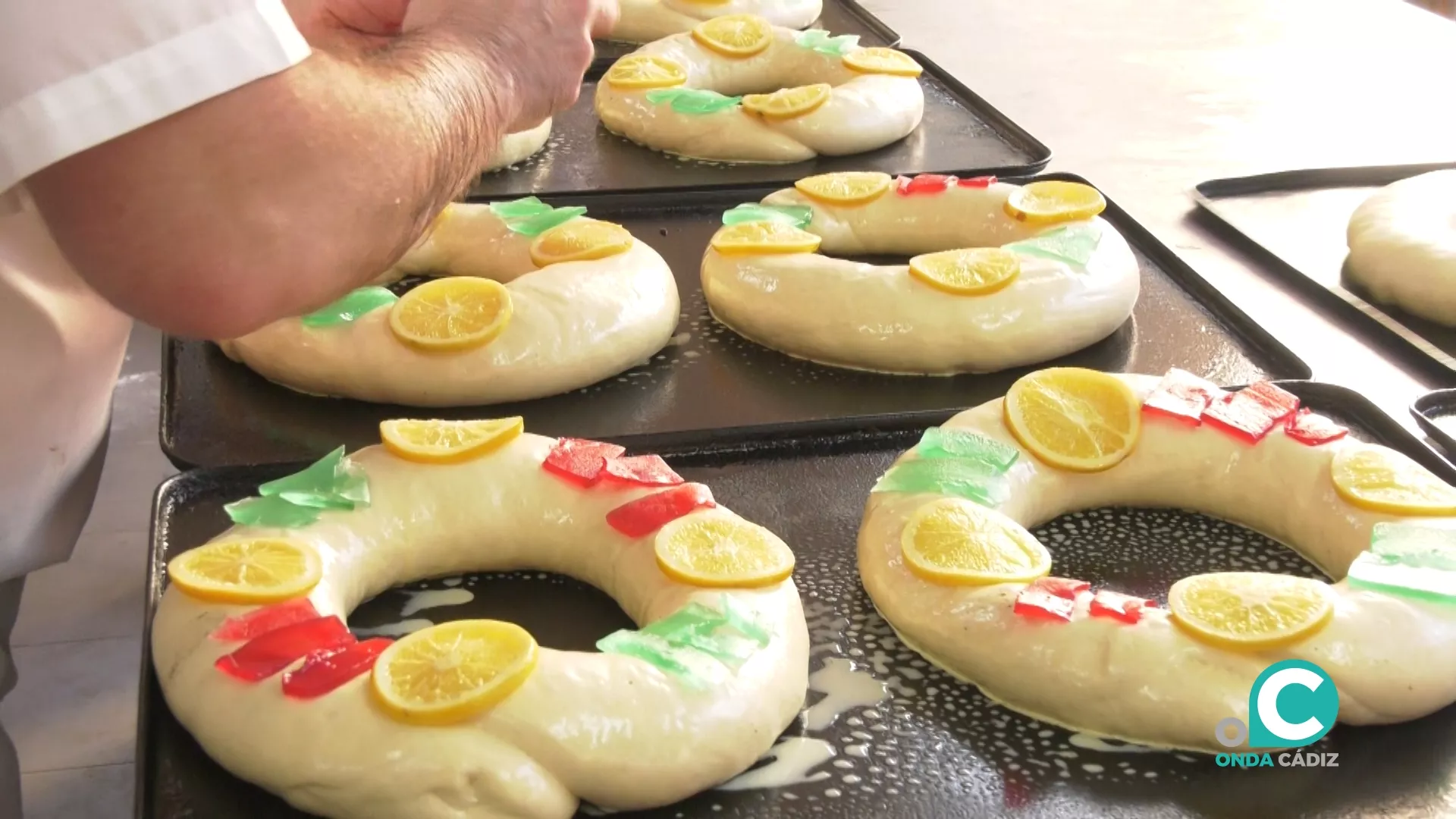 Uno de los obradores de la ciudad esta misma mañana