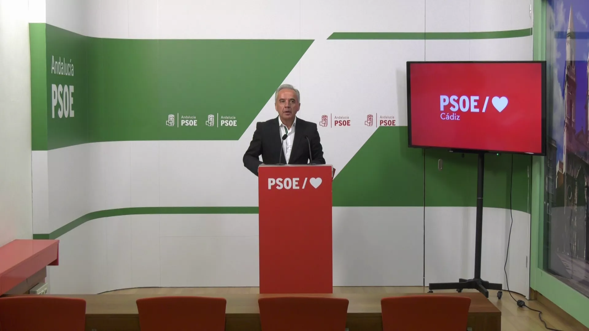 El senador Alfonso Moscoso.