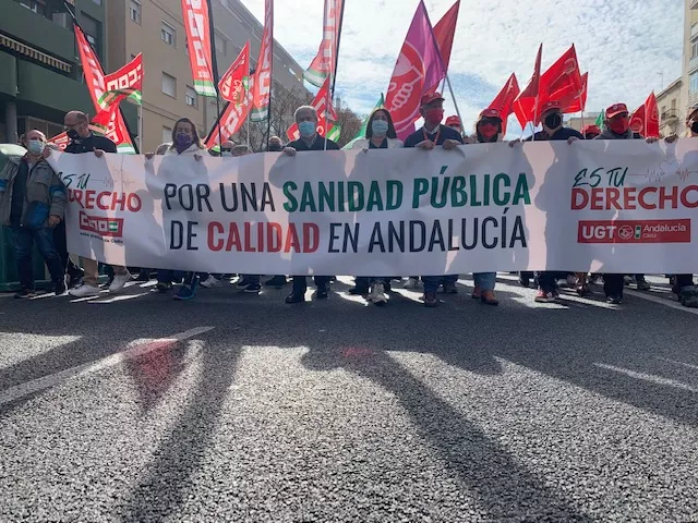Manifestación en Cádiz