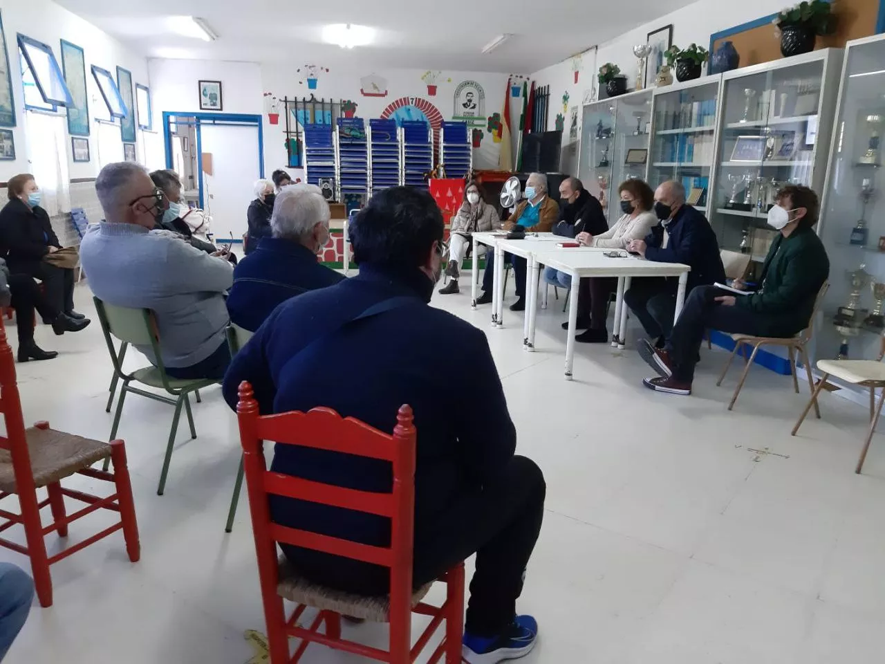 Reunión con los vecinos