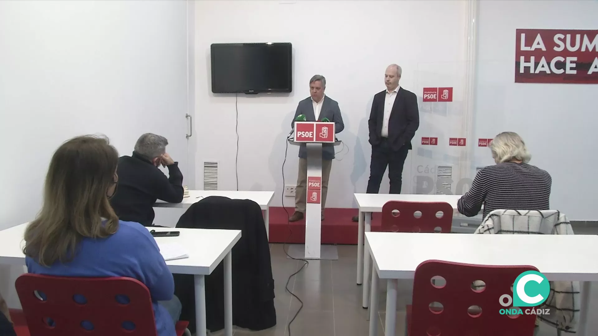 Rueda de prensa de Óscar Torres.