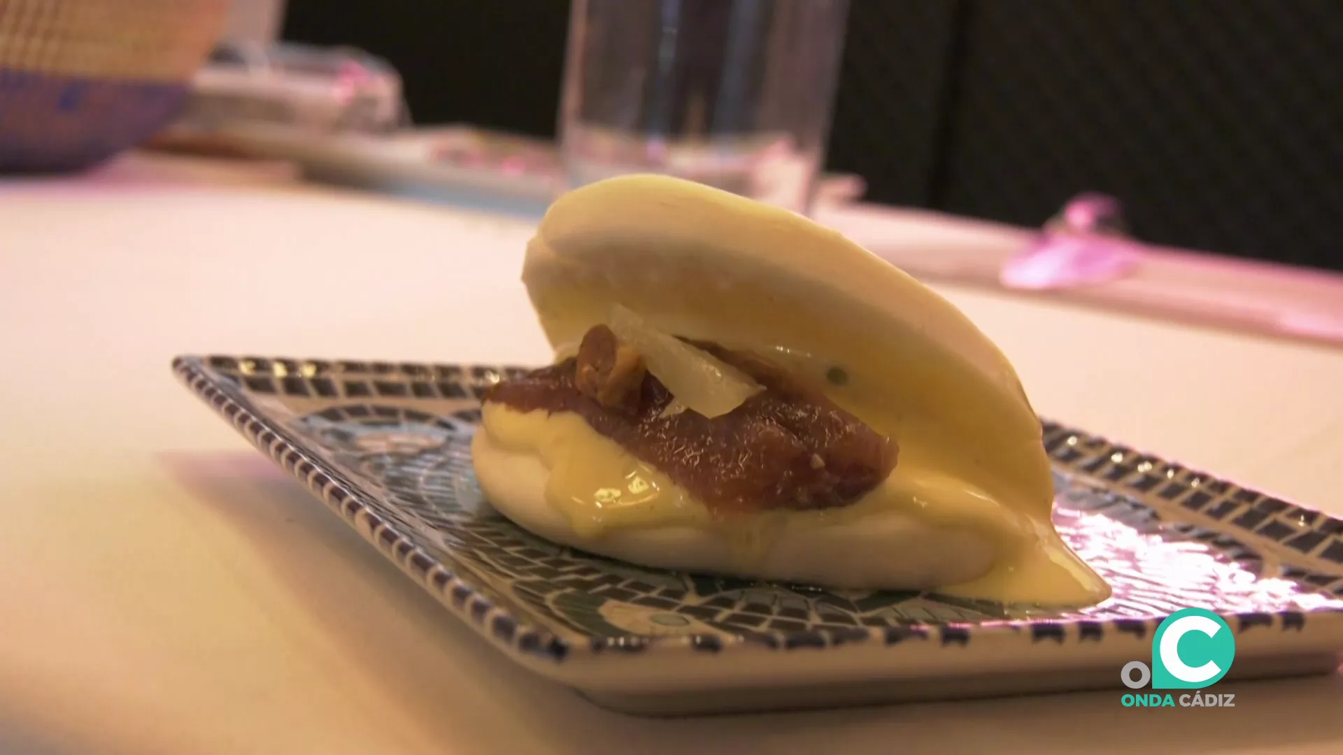 Una de las recetas realizadas durante el evento.