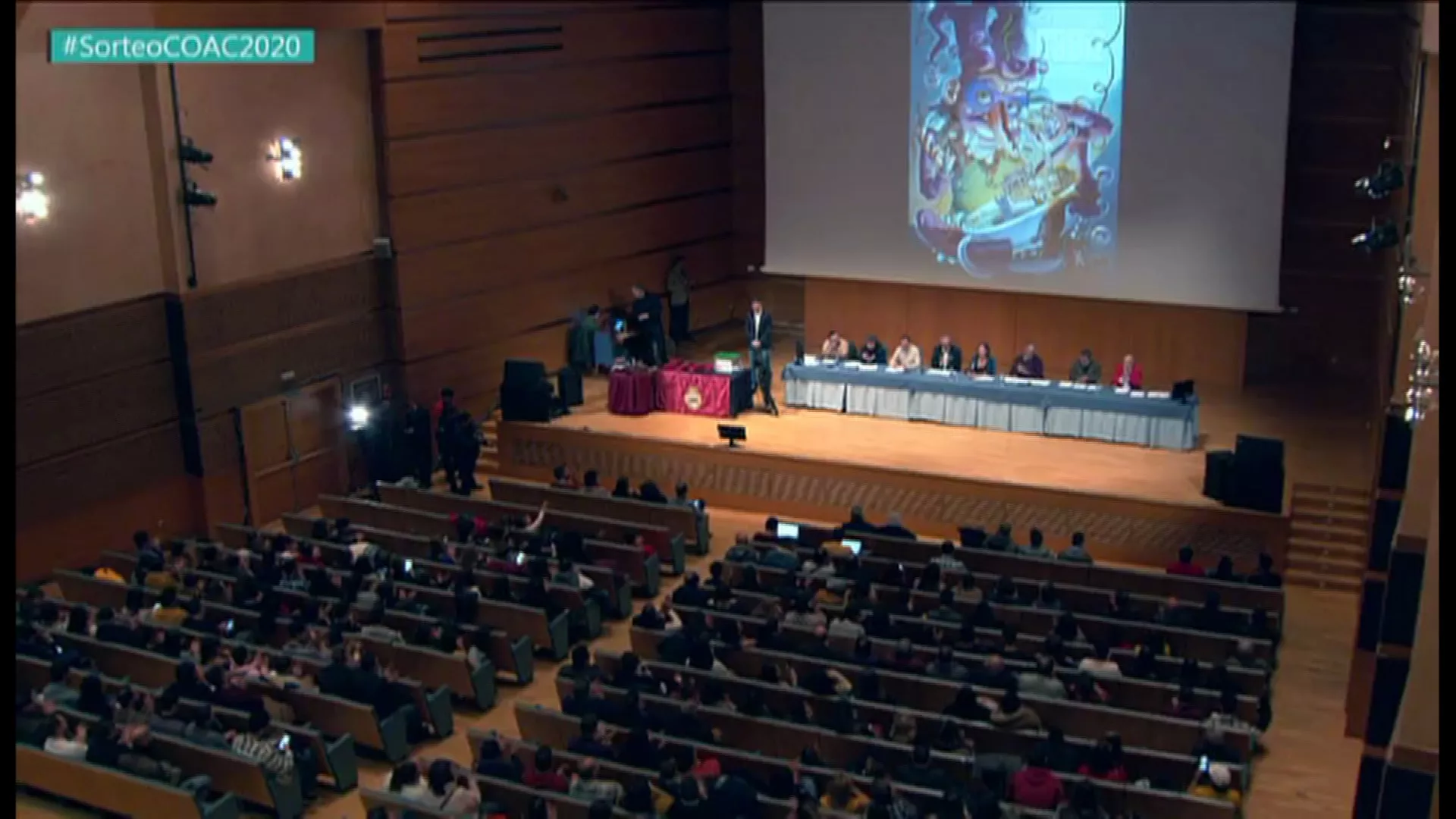 El sorteo de 2020 se celebró en el Palacio de Congresos 