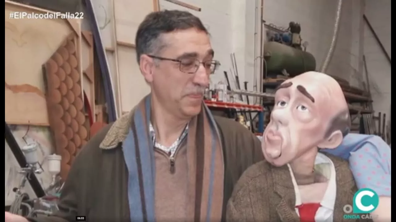 Juan Manzorro con Juan del Selu.