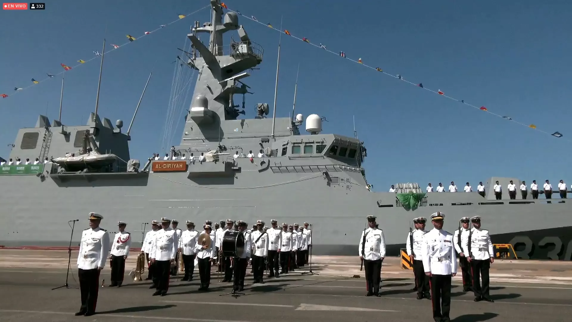 La corbeta Al-Diriyah