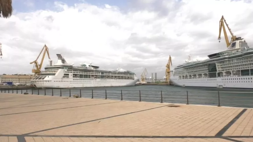 Navantia prevé cerrar el año con mas de sesenta reparaciones en las factorías de la Bahía.